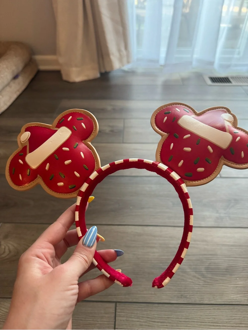 *Disney Christmas Cookie Mouse Ear Headband